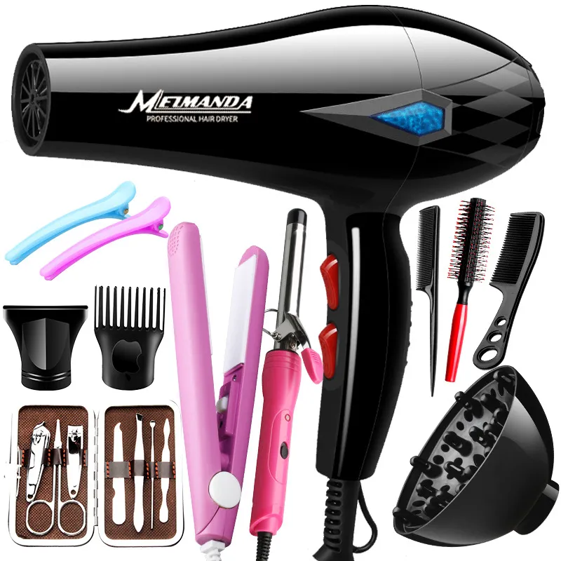 electric blower set high wind power high power household hair dryer
