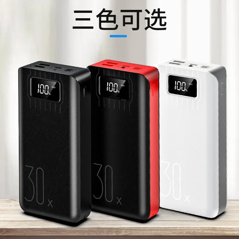 Jumbo 30000 mAh safe mirror digital display power bank POWERBANK fast charging m