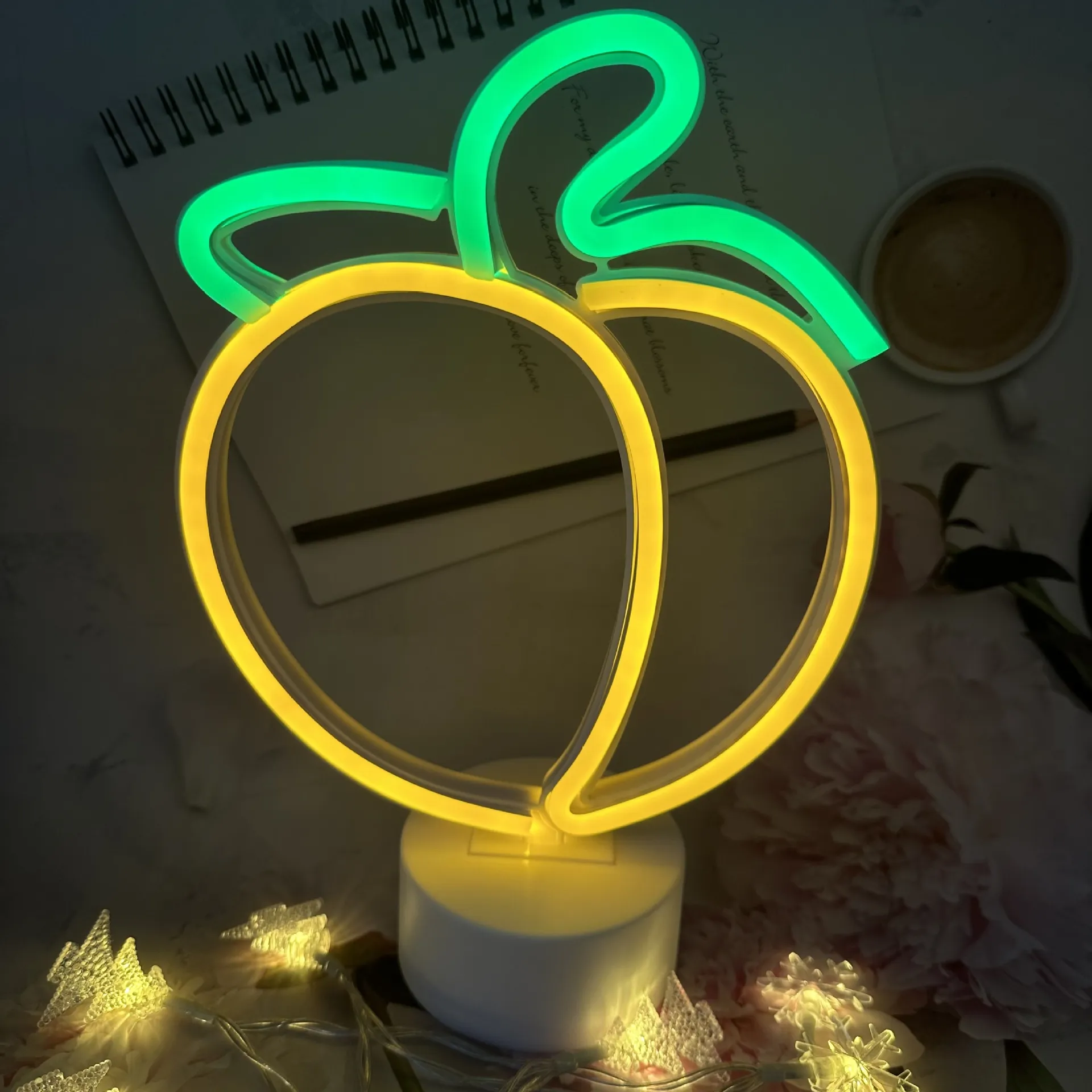 led  light shape lamp creative table lamp layout
