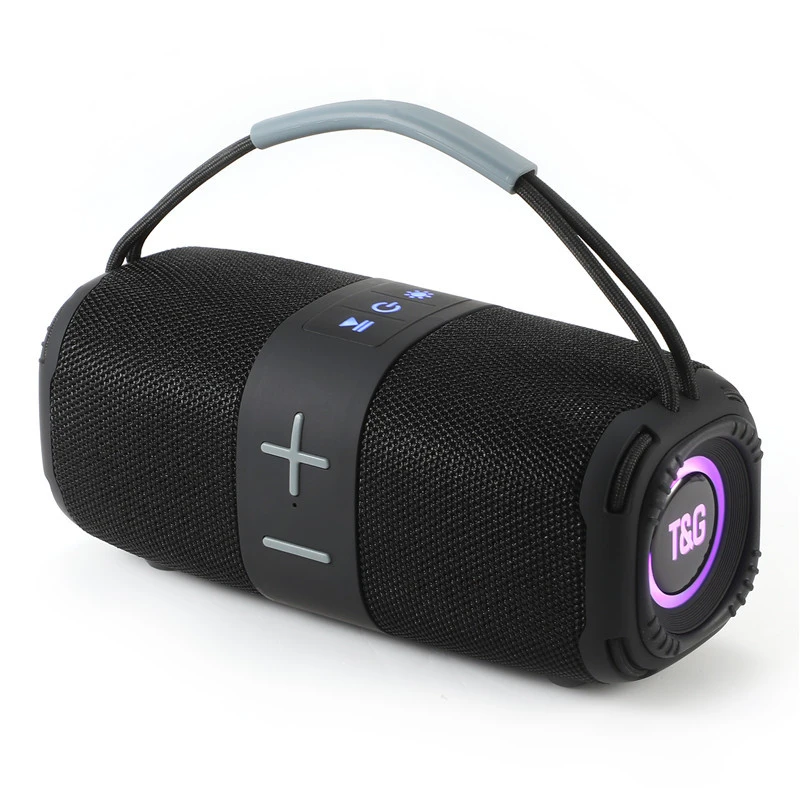 TG668 high-volume Bluetooth speaker portable small audio tws cloth led lamp wir