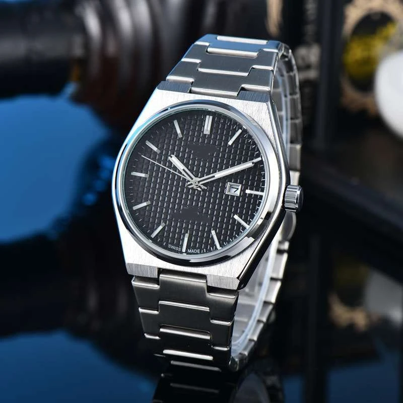 Tissot classic, simple, elegant, solid steel belt, silver dial, European quartz,