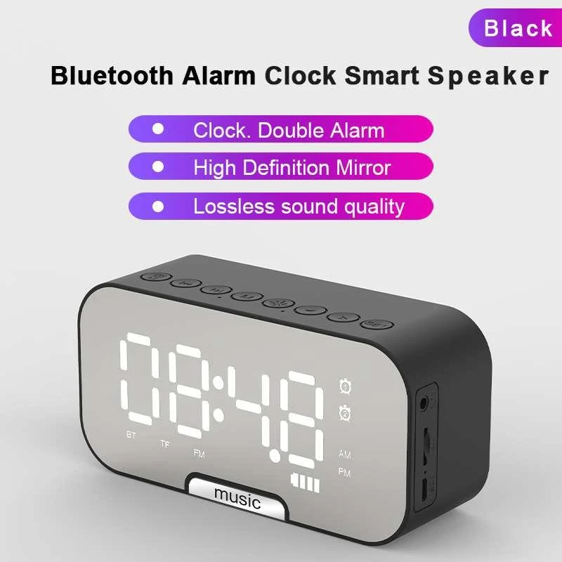 Bluetooth Alarm Clock Smart Speaker