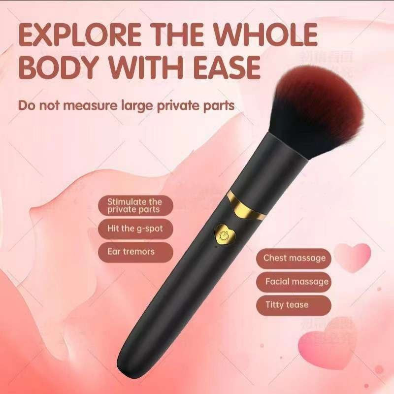 HAIR BRUSH MASTURBATION MASSAGER