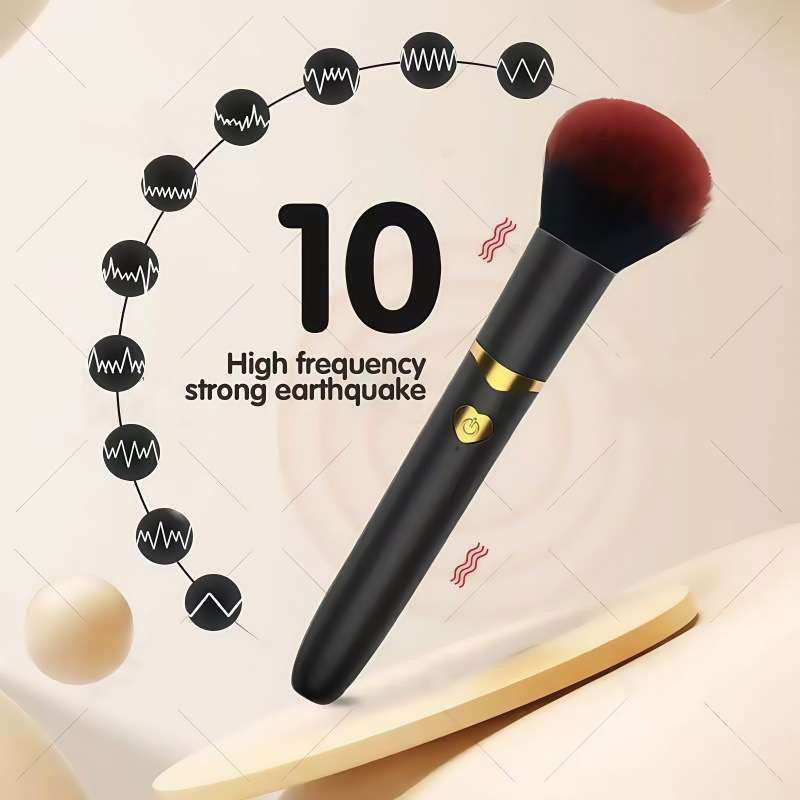 HAIR BRUSH MASTURBATION MASSAGER