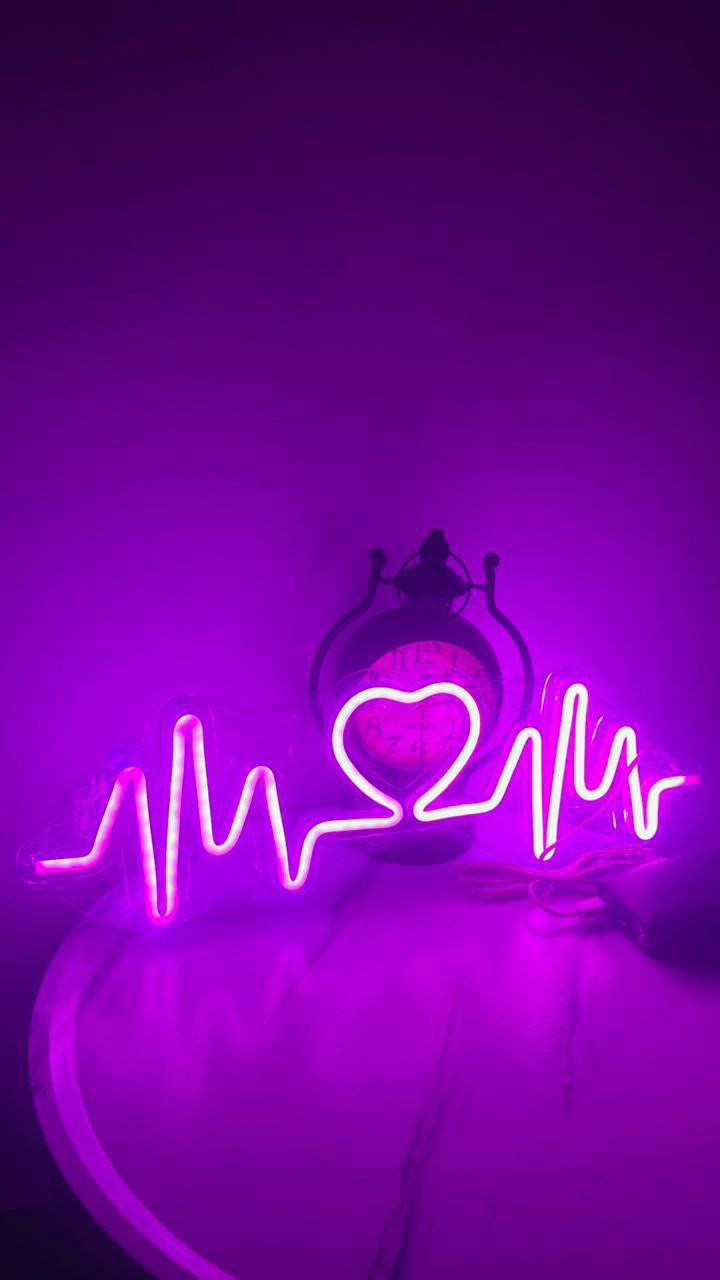 LED NEON HEART LIGHT